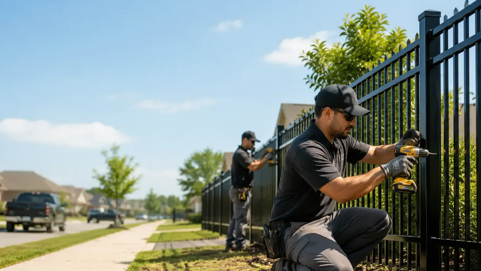 Metal Fence Installation in Lawrence, MA